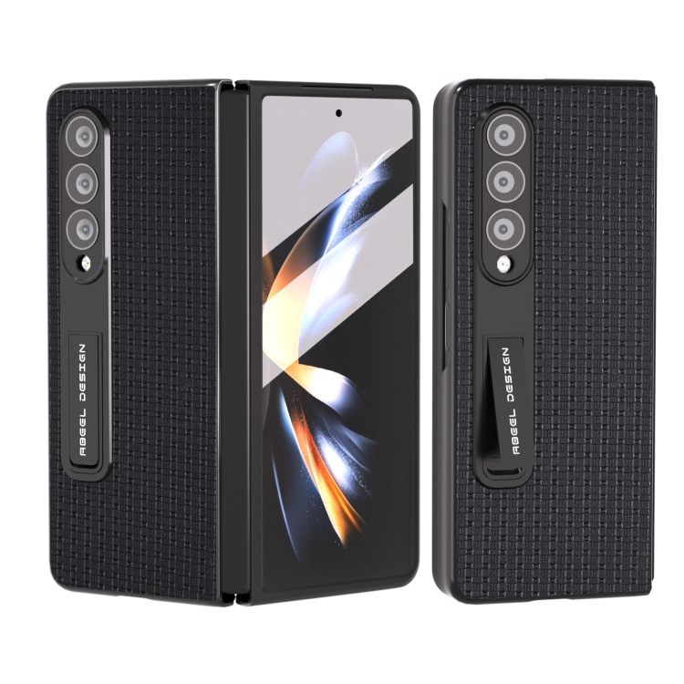 For Samsung Galaxy Z Fold4 5G Integrated Genuine Leather Luxury Series Phone Case with Holder(Black)
For Samsung Galaxy Z Fold4 5G Integrated Genuine Leather Luxury Series Phone Case with Holder(Black)