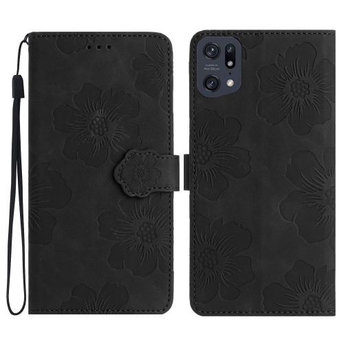 For OPPO Reno8 Pro 5G Flower Embossing Pattern Leather Phone Case(Black)
For OPPO Reno8 Pro 5G Flower Embossing Pattern Leather Phone Case(Black)
