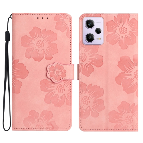 For Xiaomi Redmi Note 12 Pro 5G Flower Embossing Pattern Leather Phone Case(Pink)
For Xiaomi Redmi Note 12 Pro 5G Flower Embossing Pattern Leather Phone Case(Pink)