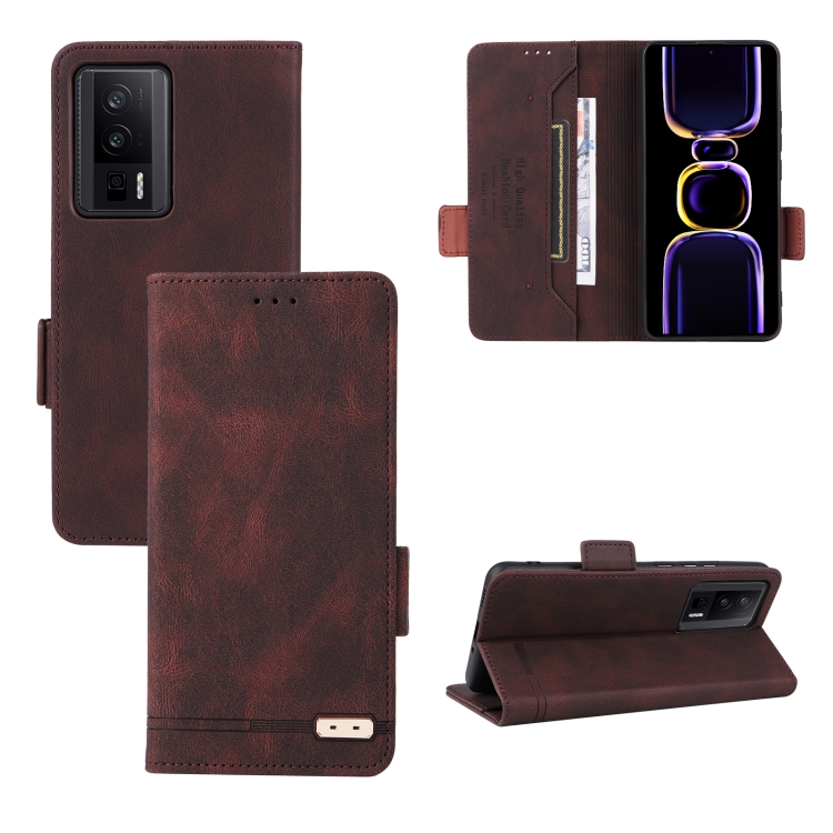 For Xiaomi Poco F5 Pro / Redmi K60 Magnetic Clasp Leather Phone Case(Brown)
For Xiaomi Poco F5 Pro / Redmi K60 Magnetic Clasp Leather Phone Case(Brown)