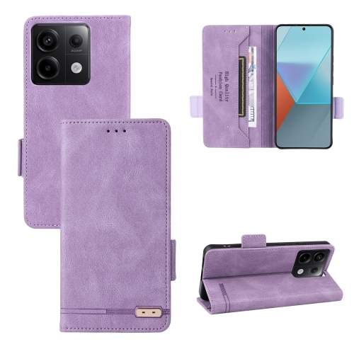 For Xiaomi Redmi Note 13 Pro 5G Magnetic Clasp Leather Phone Case(Purple)
For Xiaomi Redmi Note 13 Pro 5G Magnetic Clasp Leather Phone Case(Purple)