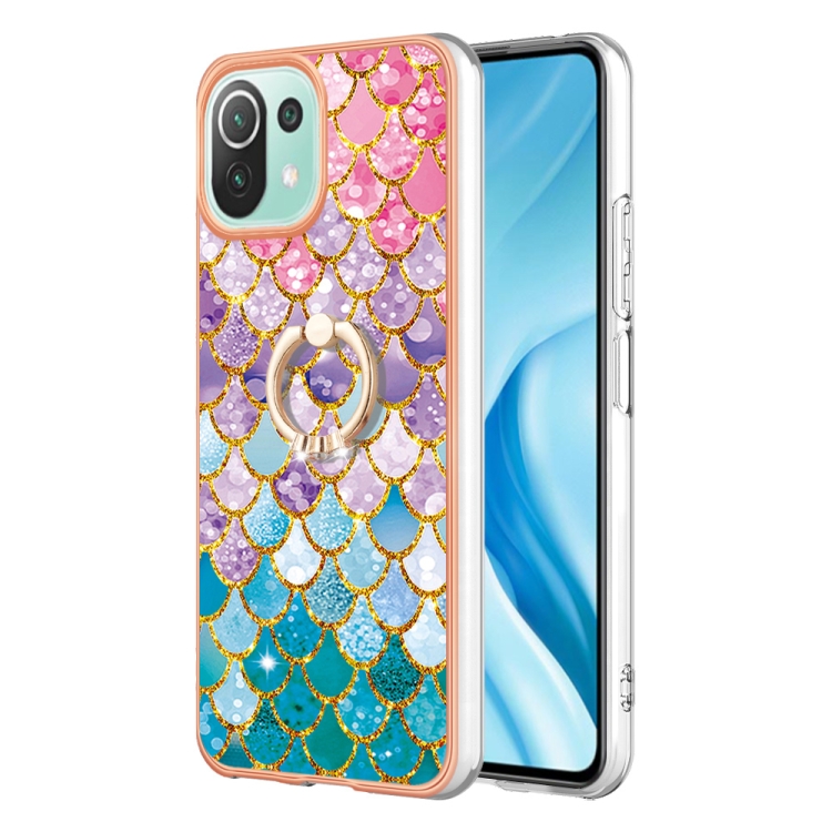 For Xiaomi Mi 11 Lite Electroplating IMD TPU Phone Case with Ring(Colorful Scales)
For Xiaomi Mi 11 Lite Electroplating IMD TPU Phone Case with Ring(Colorful Scales)
