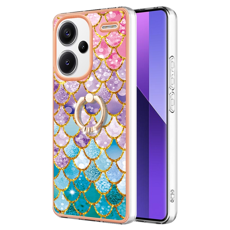 For Xiaomi Redmi Note 13 Pro+ 5G Electroplating IMD TPU Phone Case with Ring(Colorful Scales)
For Xiaomi Redmi Note 13 Pro+ 5G Electroplating IMD TPU Phone Case with Ring(Colorful Scales)