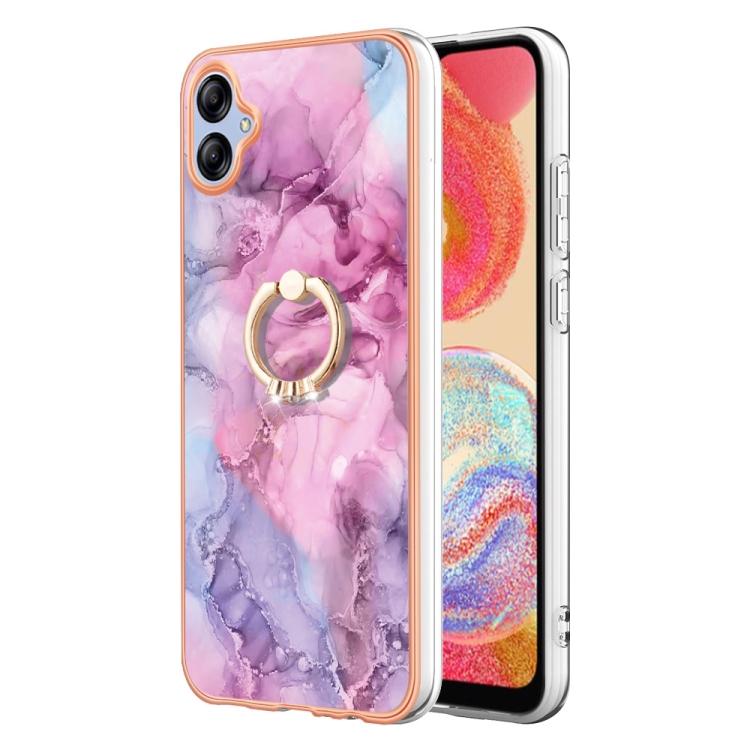 For Samsung Galaxy A04e Electroplating Marble Dual-side IMD Phone Case with Ring(Pink 013)
For Samsung Galaxy A04e Electroplating Marble Dual-side IMD Phone Case with Ring(Pink 013)