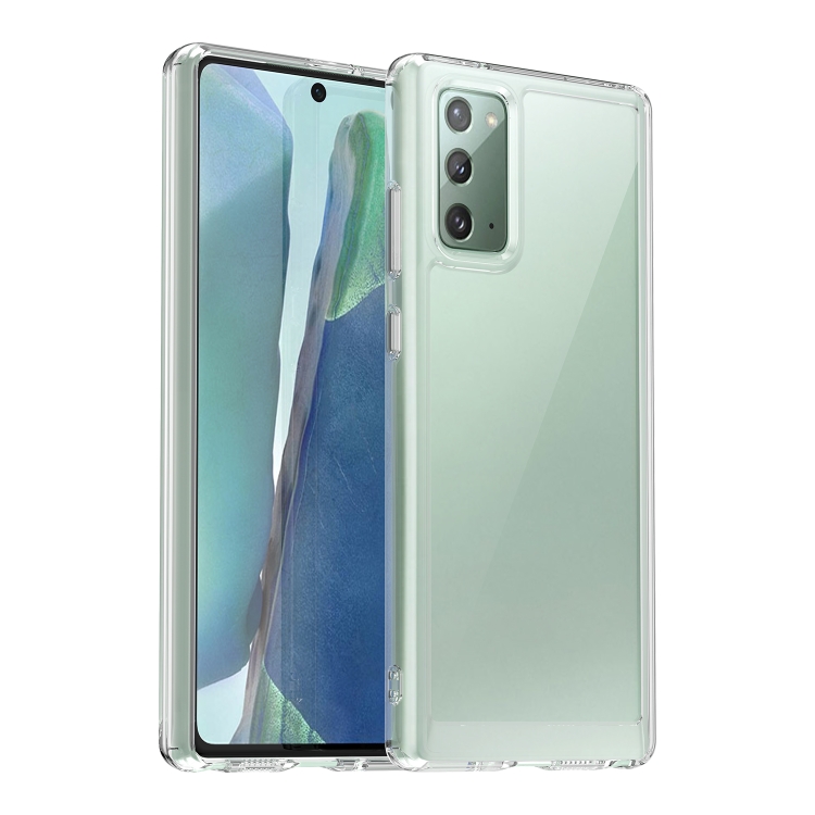 For Samsung Galaxy Note20 Colorful Series Acrylic + TPU Phone Case(Transparent)
For Samsung Galaxy Note20 Colorful Series Acrylic + TPU Phone Case(Transparent)