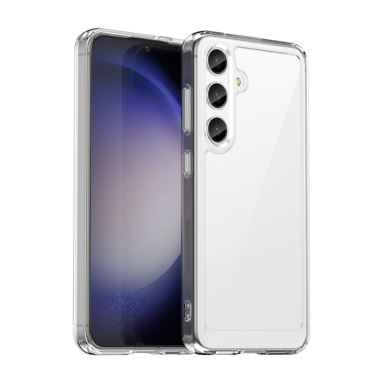 For Samsung Galaxy S24 5G Colorful Series Acrylic + TPU Phone Case(Transparent)
For Samsung Galaxy S24 5G Colorful Series Acrylic + TPU Phone Case(Transparent)