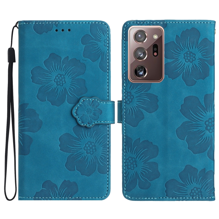 For Samsung Galaxy Note20 Ultra Flower Embossing Pattern Leather Phone Case(Blue)
For Samsung Galaxy Note20 Ultra Flower Embossing Pattern Leather Phone Case(Blue)