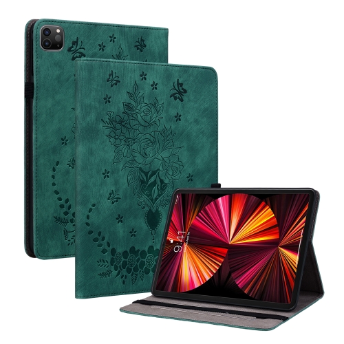 For iPad Pro 11 2021 / Air 4 2020 Butterfly Rose Embossed Leather Smart Tablet Case(Green)
For iPad Pro 11 2021 / Air 4 2020 Butterfly Rose Embossed Leather Smart Tablet Case(Green)