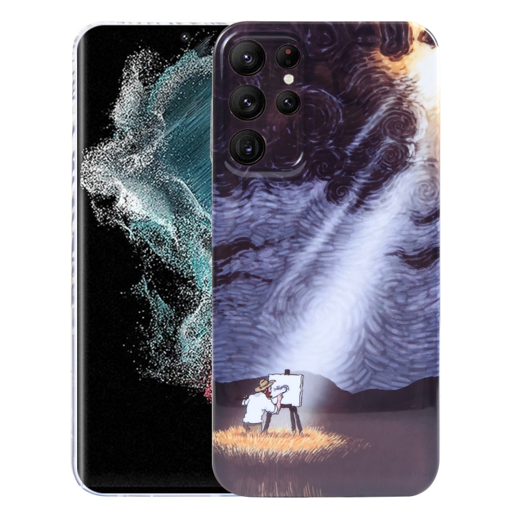 For Samsung Galaxy S22 Ultra 5G Precise Hole Oil Painting Pattern PC Phone Case(Shine)
For Samsung Galaxy S22 Ultra 5G Precise Hole Oil Painting Pattern PC Phone Case(Shine)