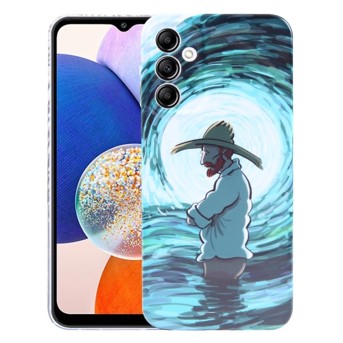 For Samsung Galaxy A14 5G Precise Hole Oil Painting Pattern PC Phone Case(Thinker)
For Samsung Galaxy A14 5G Precise Hole Oil Painting Pattern PC Phone Case(Thinker)