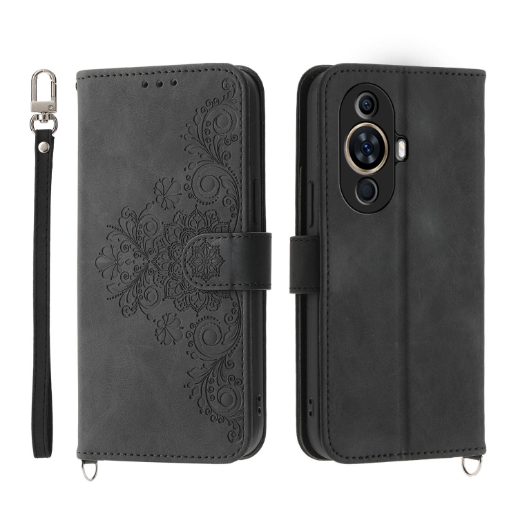 For Huawei nova 11 Skin-feel Flowers Embossed Wallet Leather Phone Case(Black)
For Huawei nova 11 Skin-feel Flowers Embossed Wallet Leather Phone Case(Black)