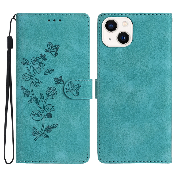 For iPhone 15 Plus Flower Butterfly Embossing Pattern Leather Phone Case(Sky Blue)
For iPhone 15 Plus Flower Butterfly Embossing Pattern Leather Phone Case(Sky Blue)