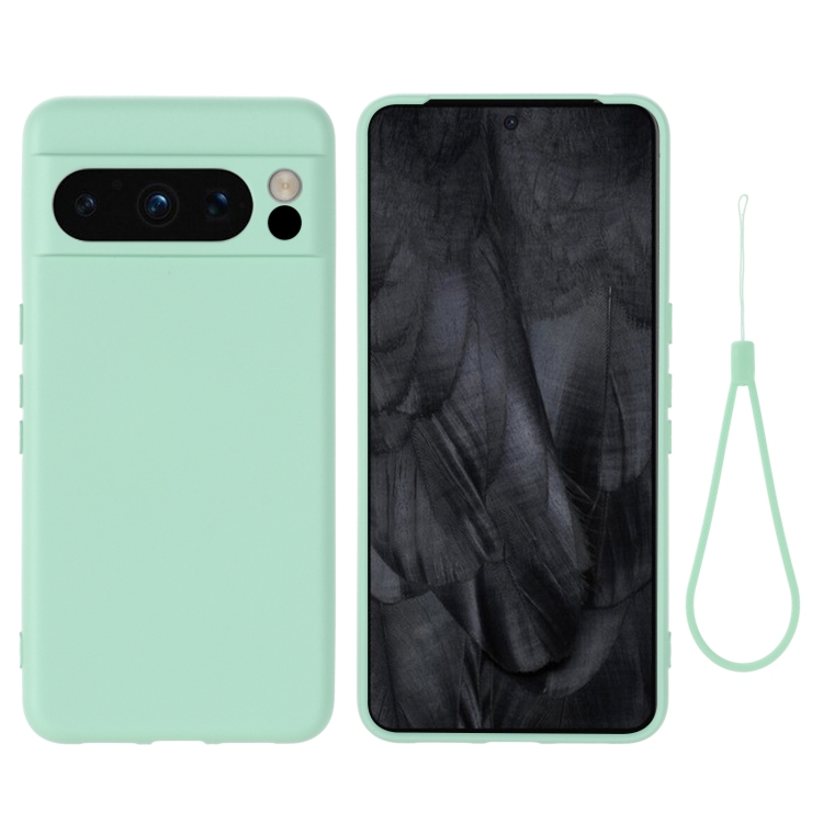 For Google Pixel 8 Pro Pure Color Liquid Silicone Shockproof Phone Case(Green)
For Google Pixel 8 Pro Pure Color Liquid Silicone Shockproof Phone Case(Green)