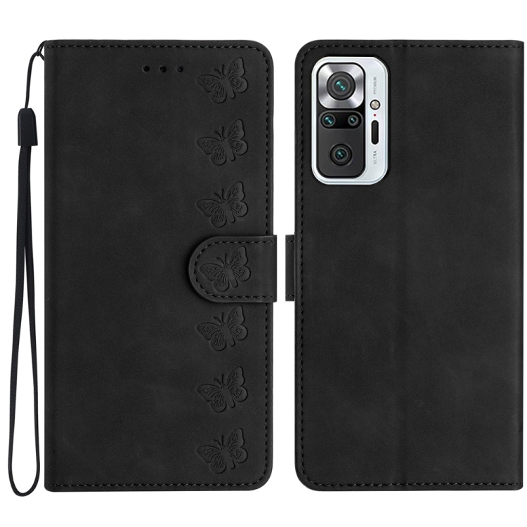 For Xiaomi Redmi Note 10 Pro Seven Butterflies Embossed Leather Phone Case(Black)
For Xiaomi Redmi Note 10 Pro Seven Butterflies Embossed Leather Phone Case(Black)