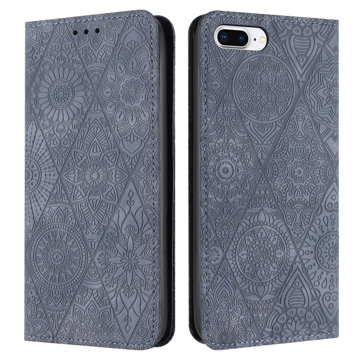 For iPhone 7 Plus / 8 Plus Ethnic Embossed Adsorption Leather Phone Case(Grey)
For iPhone 7 Plus / 8 Plus Ethnic Embossed Adsorption Leather Phone Case(Grey)