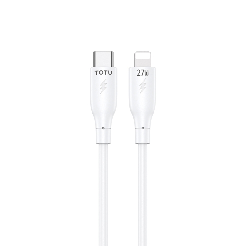 

TOTU CB-3 Series USB-C / Type-C to 8 Pin Fast Charge Data Cable, Length:1m(White)