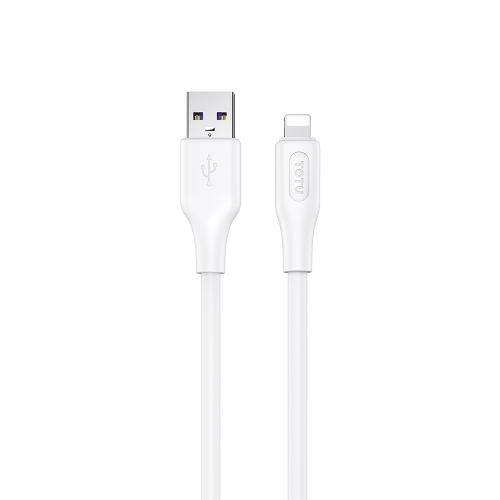 

TOTU CB-4 Series USB to 8 Pin Fast Charge Data Cable, Length:1m(White)