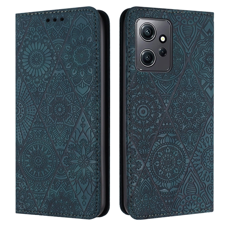 For Redmi Note 12 4G Global Ethnic Embossed Adsorption Leather Phone Case(Blue)
For Redmi Note 12 4G Global Ethnic Embossed Adsorption Leather Phone Case(Blue)