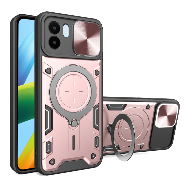 For Xiaomi Redmi A1 4G CD Texture Sliding Camshield Magnetic Holder Phone Case(Pink)
For Xiaomi Redmi A1 4G CD Texture Sliding Camshield Magnetic Holder Phone Case(Pink)