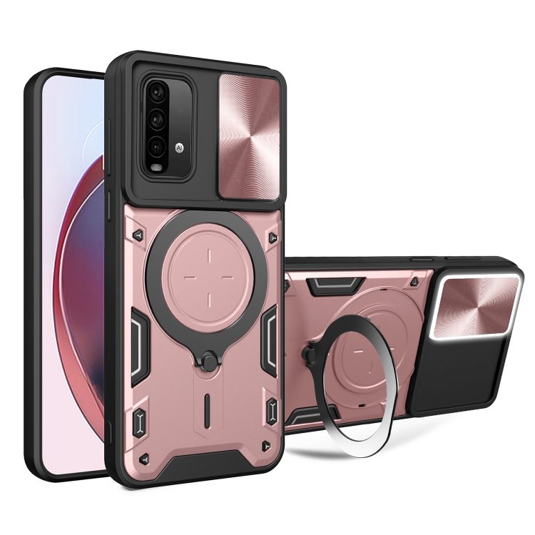 For Xiaomi Redmi Note 9 4G CD Texture Sliding Camshield Magnetic Holder Phone Case(Pink)
For Xiaomi Redmi Note 9 4G CD Texture Sliding Camshield Magnetic Holder Phone Case(Pink)