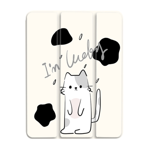 For iPad Air / Air 2 / 9.7 2017 / 2018 3-Fold 360 Rotation Painted Leather Smart Tablet Case(Lucky Cat)
For iPad Air / Air 2 / 9.7 2017 / 2018 3-Fold 360 Rotation Painted Leather Smart Tablet Case(Lucky Cat)