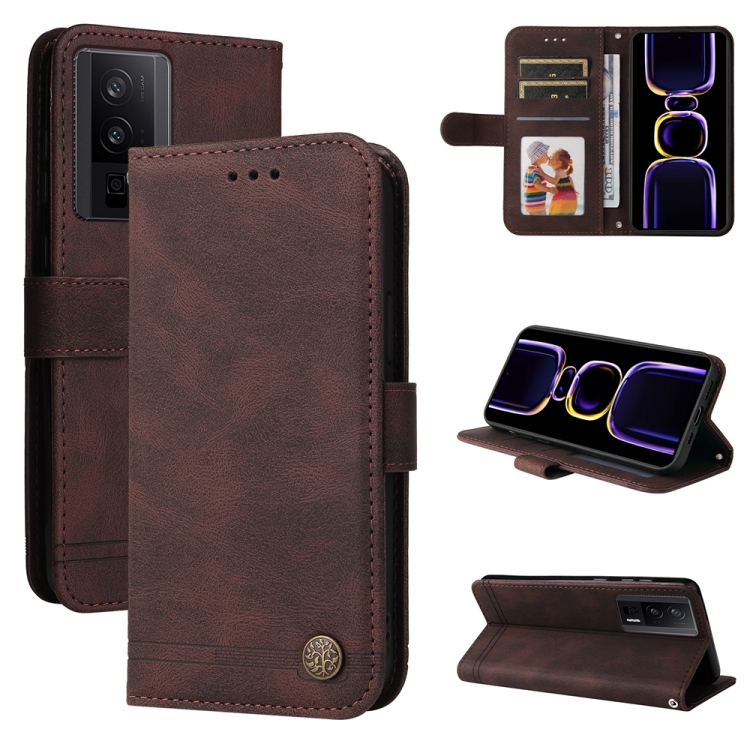 For Xiaomi Redmi K60 / K60 Pro Skin Feel Life Tree Metal Button Leather Phone Case(Brown)
For Xiaomi Redmi K60 / K60 Pro Skin Feel Life Tree Metal Button Leather Phone Case(Brown)