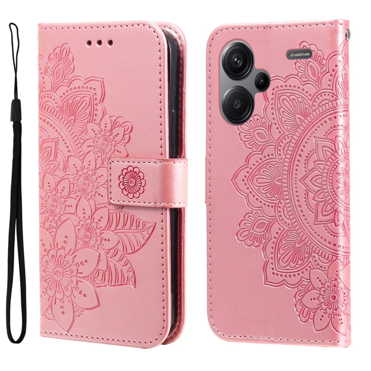 For Xiaomi Redmi Note13 Pro+ 5G Global 7-petal Flowers Embossing Leather Phone Case(Rose Gold)
For Xiaomi Redmi Note13 Pro+ 5G Global 7-petal Flowers Embossing Leather Phone Case(Rose Gold)