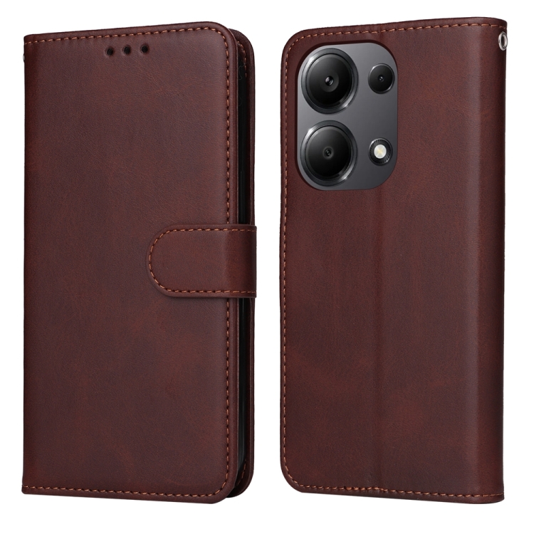 For Xiaomi Redmi Note13 Pro 4G Global/Poco M6 Pro 4G Classic Calf Texture Flip Leather Phone Case(Brown)
For Xiaomi Redmi Note13 Pro 4G Global/Poco M6 Pro 4G Classic Calf Texture Flip Leather Phone Case(Brown)