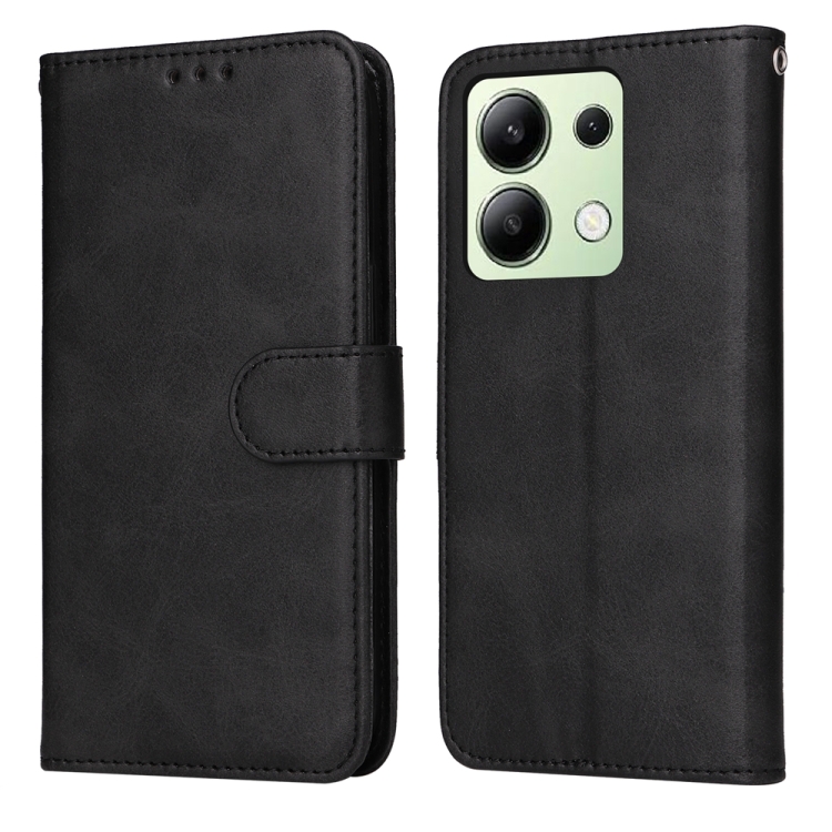 For Xiaomi Redmi Note13 4G Classic Calf Texture Flip Leather Phone Case(Black)
For Xiaomi Redmi Note13 4G Classic Calf Texture Flip Leather Phone Case(Black)