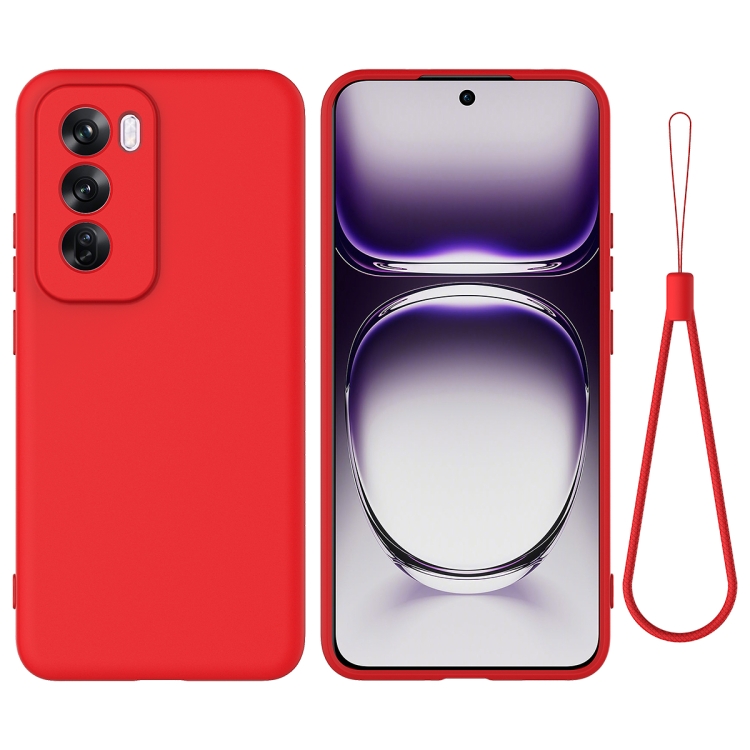 For OPPO Reno12 Pro 5G Global Pure Color Liquid Silicone Shockproof Phone Case(Red)
For OPPO Reno12 Pro 5G Global Pure Color Liquid Silicone Shockproof Phone Case(Red)