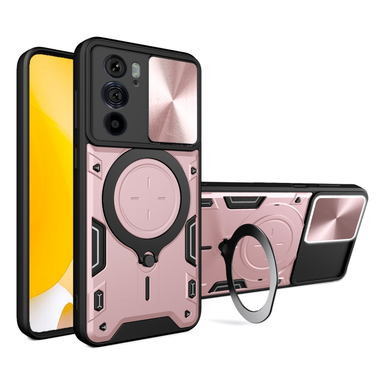 For Motorola Edge 30 Pro CD Texture Sliding Camshield Magnetic Holder Phone Case(Pink)
For Motorola Edge 30 Pro CD Texture Sliding Camshield Magnetic Holder Phone Case(Pink)