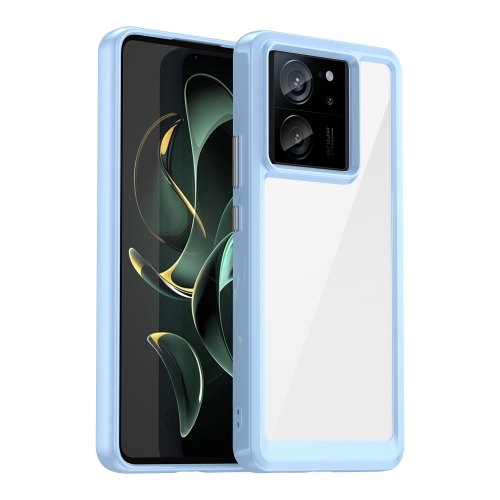 

For Xiaomi Redmi K60 Ultra Colorful Series Acrylic Hybrid TPU Phone Case(Blue)