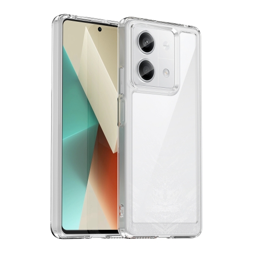 For Xiaomi Redmi Note 13 5G Colorful Series Acrylic Hybrid TPU Phone Case(Transparent)
For Xiaomi Redmi Note 13 5G Colorful Series Acrylic Hybrid TPU Phone Case(Transparent)