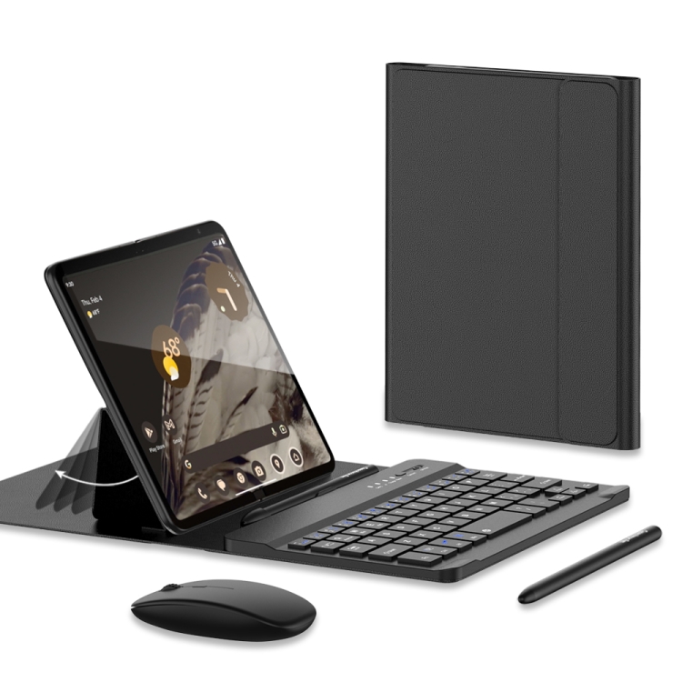 For Google Pixel Fold GKK Gear Adjustment Bluetooth Keyboard Leather Case with Pen + Keyboard + Mouse + Case(Black)
For Google Pixel Fold GKK Gear Adjustment Bluetooth Keyboard Leather Case with Pen + Keyboard + Mouse + Case(Black)