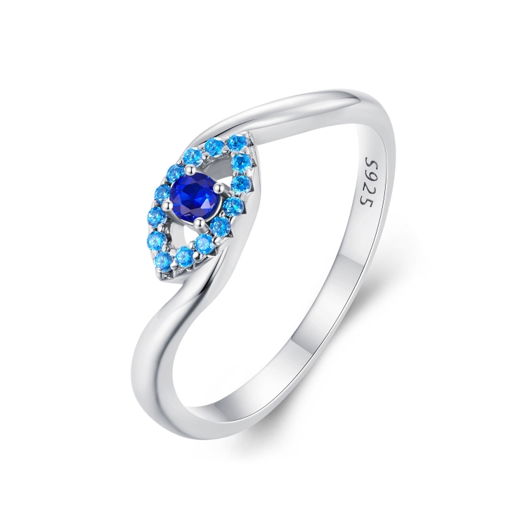SCR947-8 S925 Sterling Silver Guardian Devil Eye Ring Versatile Ring Hand Decoration
SCR947-8 S925 Sterling Silver Guardian Devil Eye Ring Versatile Ring Hand Decoration