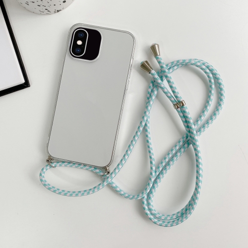 For iPhone XR Thicken Colorful TPU Phone Case with Braided Lanyard(Transparent)
For iPhone XR Thicken Colorful TPU Phone Case with Braided Lanyard(Transparent)