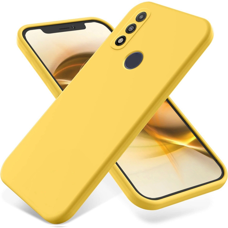 For Motorola G Pure 4G Pure Color Liquid Silicone Shockproof Phone Case(Yellow)
For Motorola G Pure 4G Pure Color Liquid Silicone Shockproof Phone Case(Yellow)