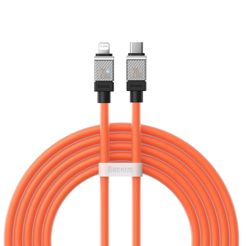 

Baseus Cool Play Series 20W USB-C / Type-C to 8 Pin Fast Charging Data Cable, Length:2m(Orange)