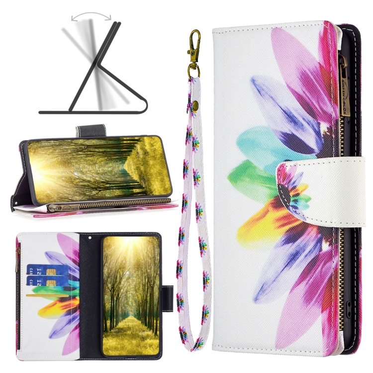 For Xiaomi Redmi 12 4G Colored Drawing Pattern Zipper Leather Phone Case(Sun Flower)
For Xiaomi Redmi 12 4G Colored Drawing Pattern Zipper Leather Phone Case(Sun Flower)