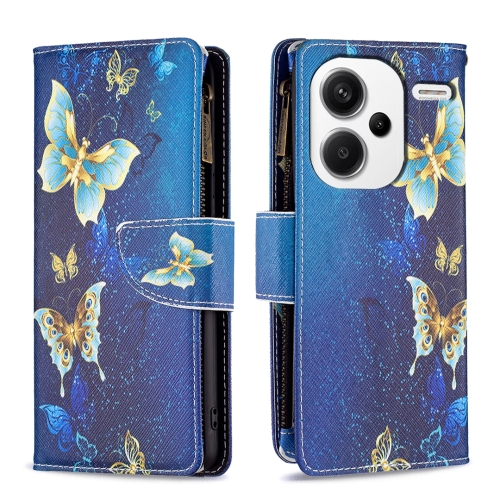 For Xiaomi Redmi Note 13 Pro+ 5G Colored Drawing Pattern Zipper Leather Phone Case(Big Butterfly)
For Xiaomi Redmi Note 13 Pro+ 5G Colored Drawing Pattern Zipper Leather Phone Case(Big Butterfly)