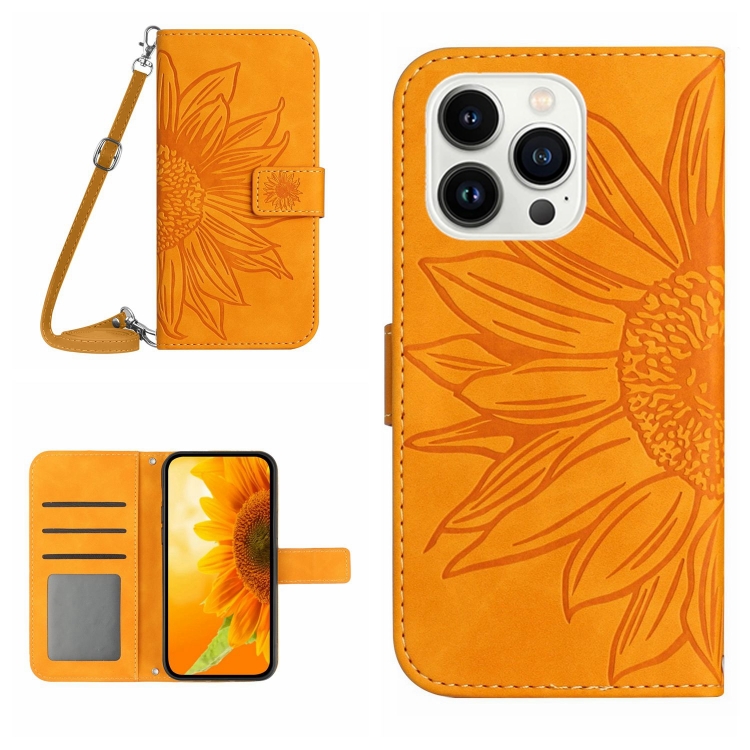 For iPhone 16 Pro Skin Feel Sun Flower Embossed Flip Leather Phone Case with Lanyard(Yellow)
For iPhone 16 Pro Skin Feel Sun Flower Embossed Flip Leather Phone Case with Lanyard(Yellow)