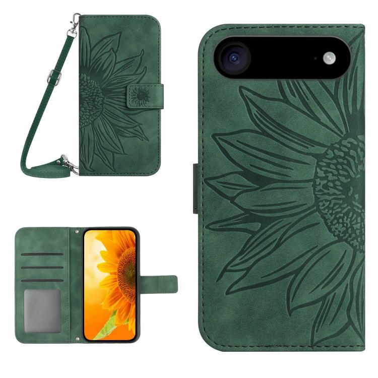 For iPhone 17 Air Skin Feel Sun Flower Embossed Flip Leather Phone Case with Lanyard(Green)
For iPhone 17 Air Skin Feel Sun Flower Embossed Flip Leather Phone Case with Lanyard(Green)