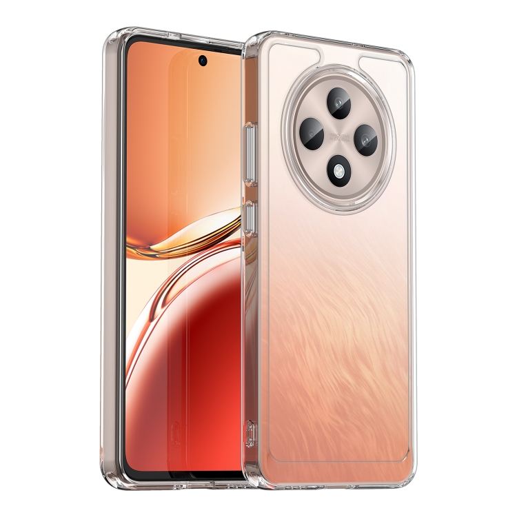 For OPPO Reno12 F 4G Colorful Series Acrylic Hybrid TPU Phone Case(Transparent)
For OPPO Reno12 F 4G Colorful Series Acrylic Hybrid TPU Phone Case(Transparent)