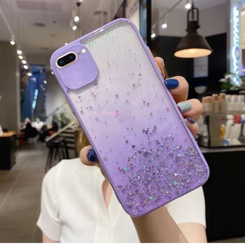 For iPhone 8 Plus / 7 Plus Starry Gradient Glitter Powder TPU Phone Case(Purple)
For iPhone 8 Plus / 7 Plus Starry Gradient Glitter Powder TPU Phone Case(Purple)