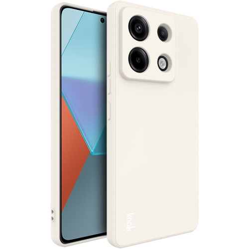 

For Xiaomi Redmi Note 13 Pro 5G IMAK UC-4 Series Straight Edge TPU Soft Phone Case(White)