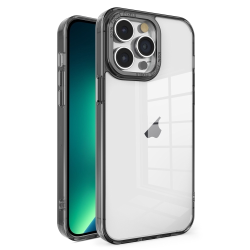 For iPhone 13 Pro Max Crystal TPU + PC Electroplated Lens Frame Phone Case(Black)
For iPhone 13 Pro Max Crystal TPU + PC Electroplated Lens Frame Phone Case(Black)