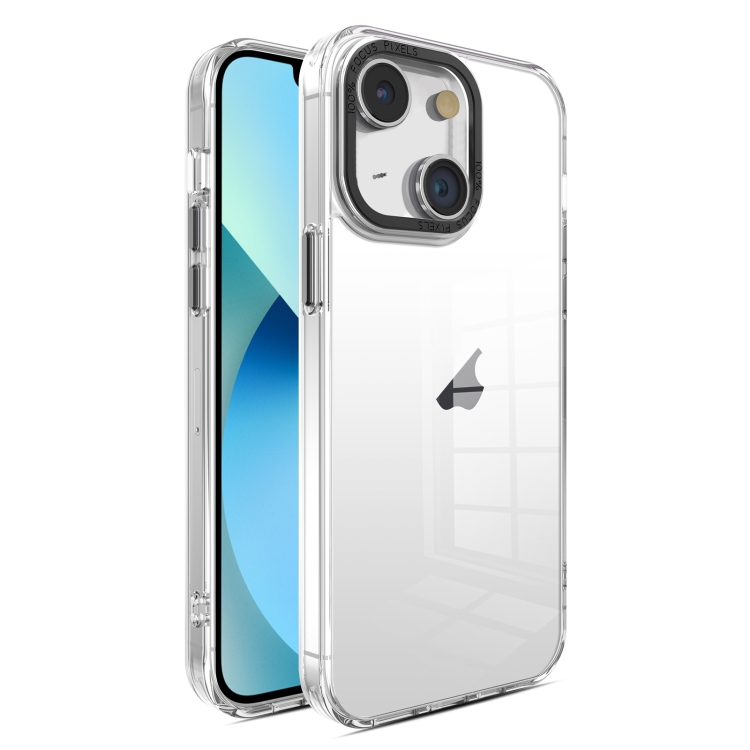 For iPhone 13 Crystal TPU + PC Electroplated Lens Frame Phone Case(Transparent)
For iPhone 13 Crystal TPU + PC Electroplated Lens Frame Phone Case(Transparent)