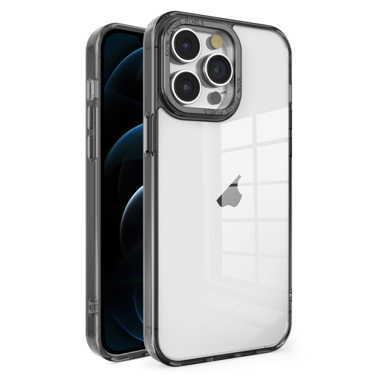 For iPhone 12 Pro Crystal TPU + PC Electroplated Lens Frame Phone Case(Black)
For iPhone 12 Pro Crystal TPU + PC Electroplated Lens Frame Phone Case(Black)