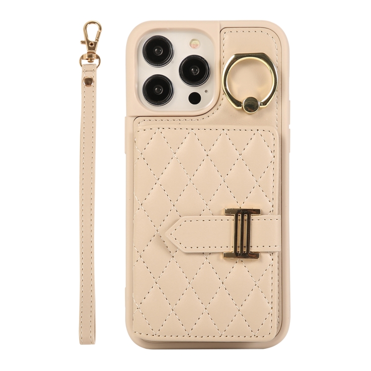 For iPhone 14 Pro Max Horizontal Card Bag Ring Holder Phone Case with Dual Lanyard(Beige)
For iPhone 14 Pro Max Horizontal Card Bag Ring Holder Phone Case with Dual Lanyard(Beige)