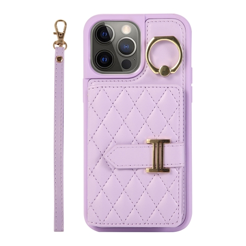 For iPhone 12 Pro Horizontal Card Bag Ring Holder Phone Case with Dual Lanyard(Purple)
For iPhone 12 Pro Horizontal Card Bag Ring Holder Phone Case with Dual Lanyard(Purple)